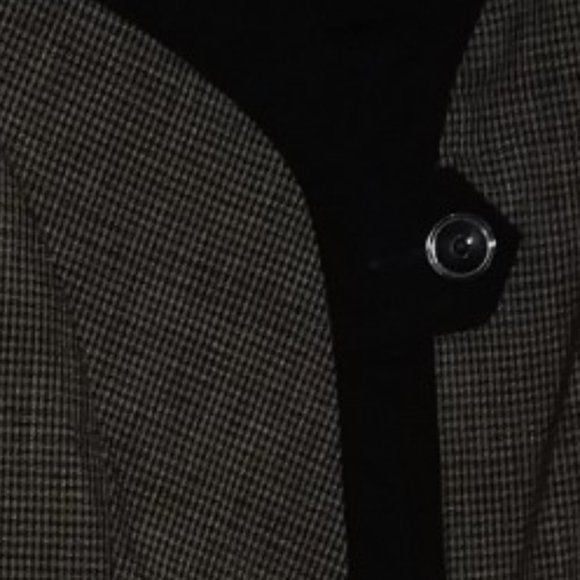 Wool Blend Strapless Trench Coat OOAK Modern Mobster Dress - Picture 11 of 15